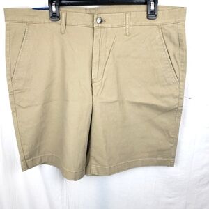 NWT Members Mark Men's Khaki Shorts Sz 38